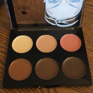 KOKIE PROFESSIONALS cream contour palette!
